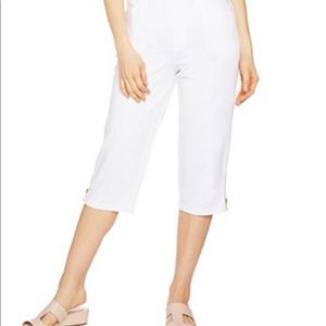 NWT Quacker Factory Anchors Away Pull On Capri